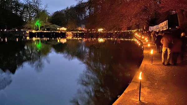 Leuchten und Glühen